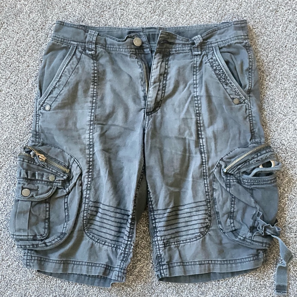 Division brand cargo shorts
